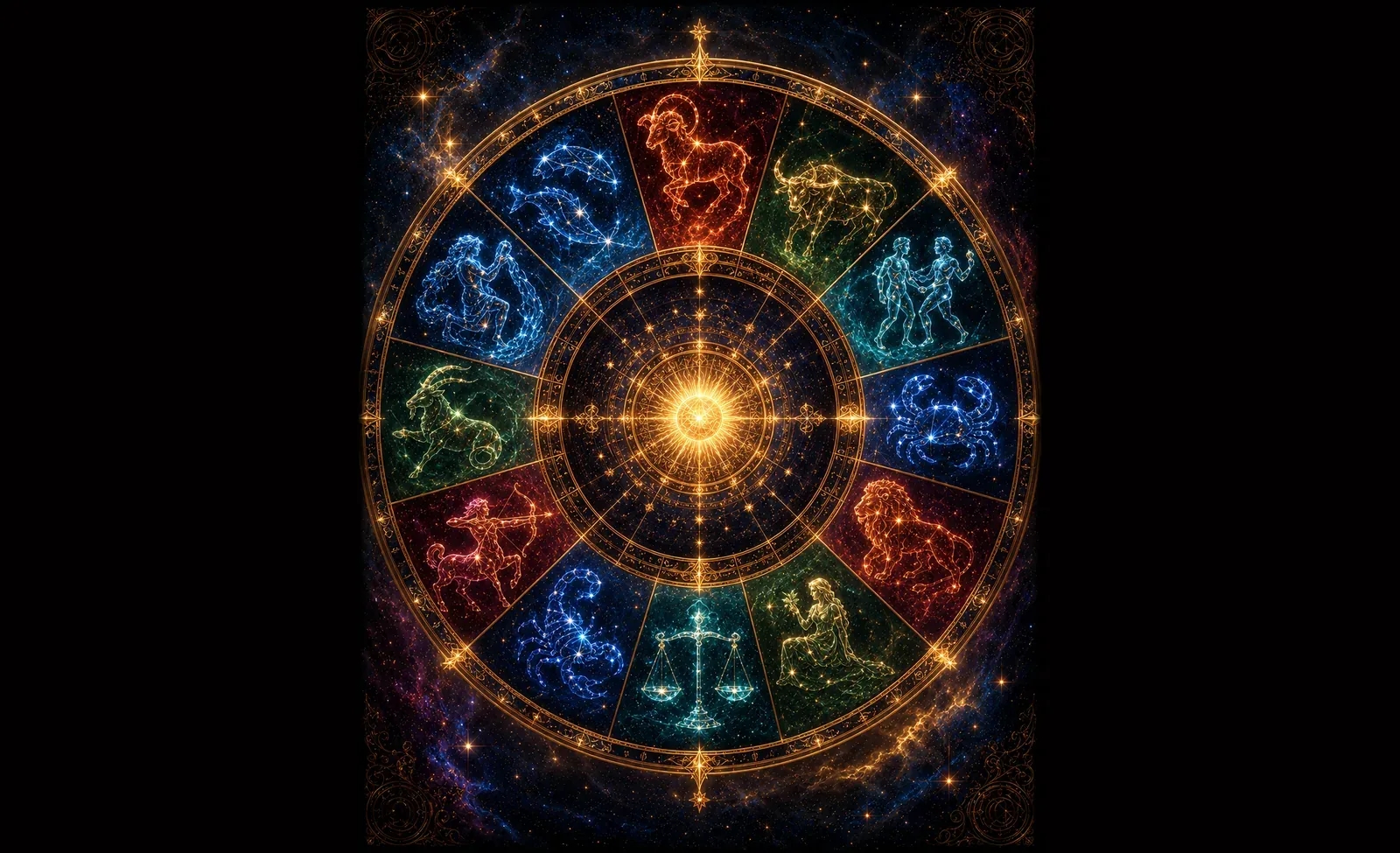 Zodiac Wheel Widget cover